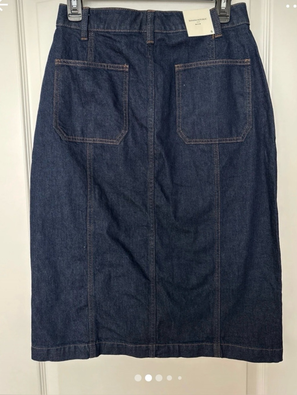 BANANA REPUBLIC denim skirt NWT - Picture 2 of 7